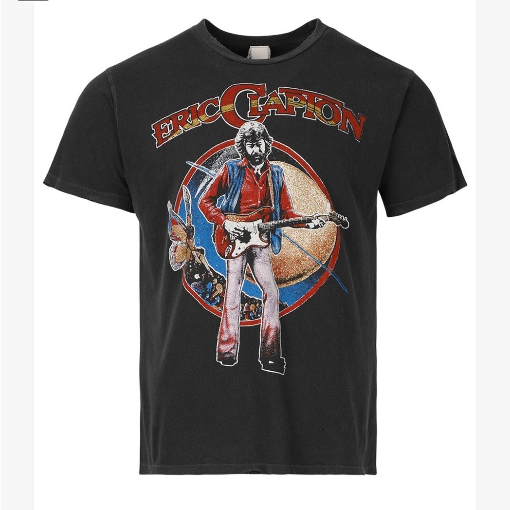 Madeworn Eric Clapton Glitter Tee